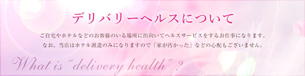 デリバリーヘルスについて